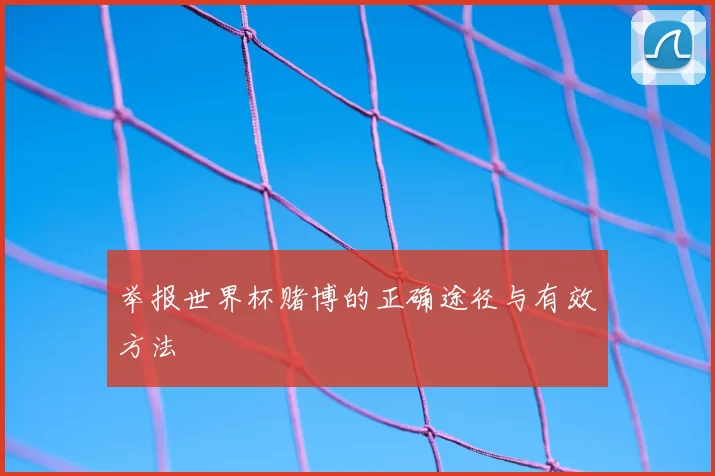 举报世界杯赌博的正确途径与有效方法