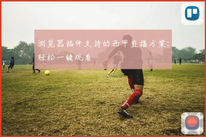 浏览器插件支持的西甲直播方案:轻松一键观看