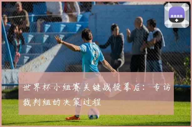 世界杯小组赛关键战役幕后:专访裁判组的决策过程