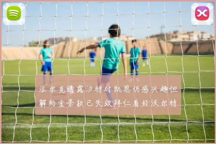 法尔克透露沙特对凯恩仍感兴趣但解约金条款已失效拜仁看好沃尔特马德